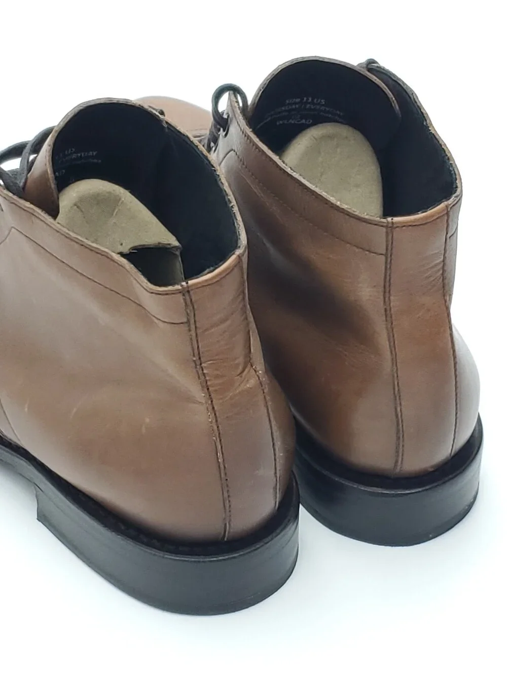 Thursday Boot Cadet Cap Toe Leather Boots Walnut/Brown Men’s Handcrafted Size 11